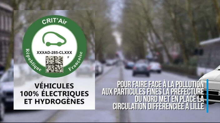 Pollution aux particules fines : circulation différenciée ce mercredi à Lille