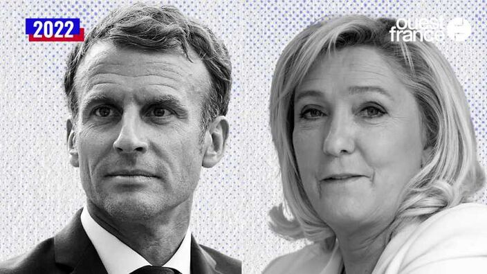 Emmanuel Macron et Marine Le Pen qualifiés pour le second tour