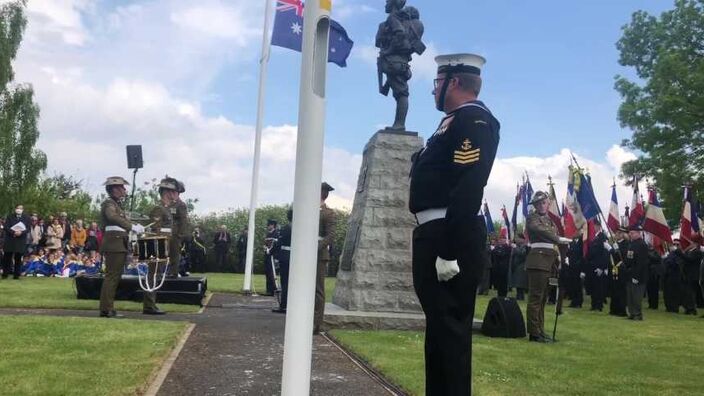 Bullecourt : commémoration de l'Anzac day 