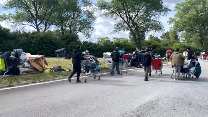 Loon-Plage : la jungle évacuée après une série de fusillades entre migrants