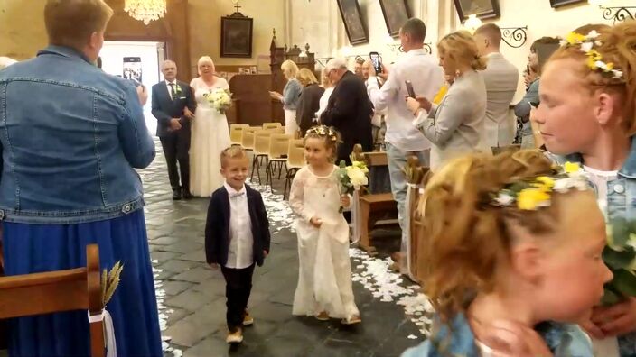 Aire-sur-la-Lys : 68 ans après le dernier mariage, un couple s'est uni à la chapelle Saint Jacques