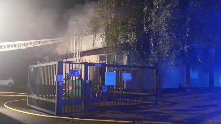 Roubaix: un incendie se déclenche dans des bureaux de GRDF, rue de Tourcoing