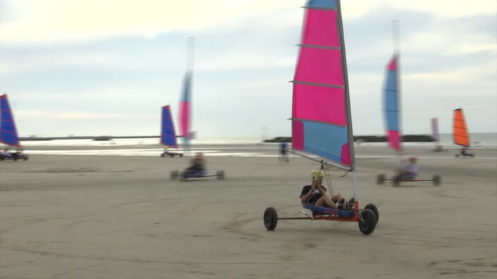 Char à voile : le roi des plages nordistes ! 