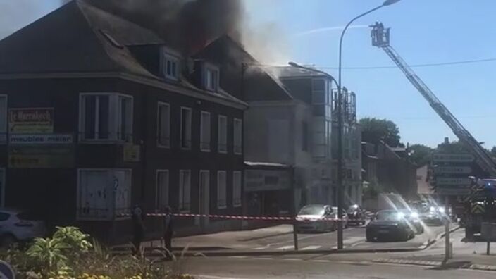 Un incendie détruit une quinzaine d’appartements à Noyon