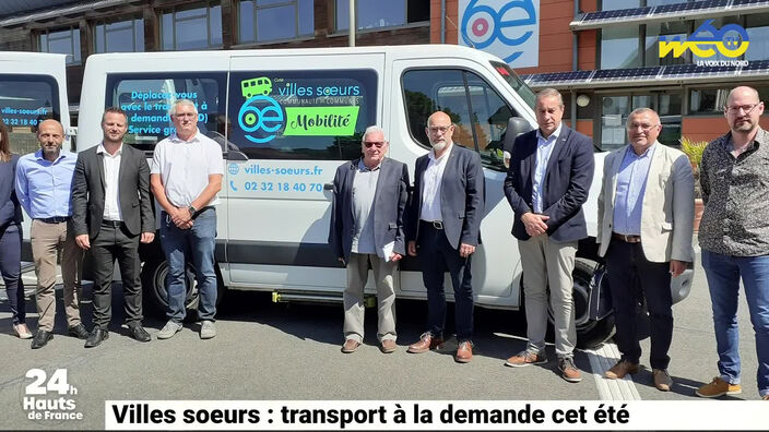 Villes soeurs : transport à la demande cet été