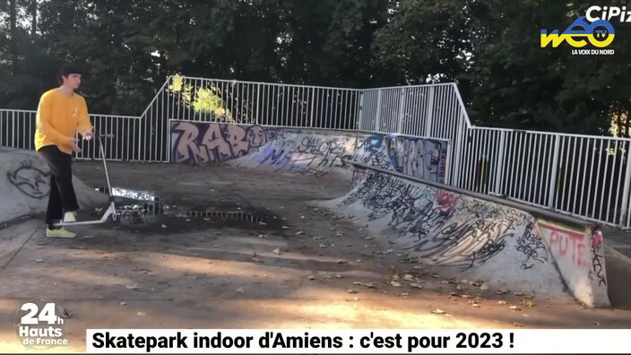 Skate-park indoor d’Amiens : c’est pour 2023