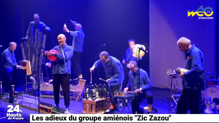 Les adieux du groupe Amiénois Zic Zazou