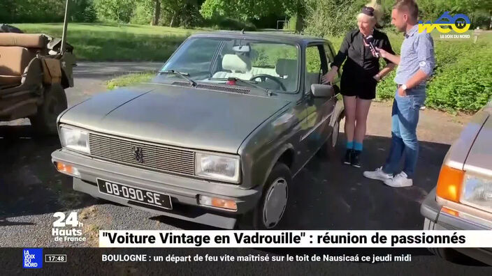 « Voitures vintage en vadrouille » : réunion de passionnés 