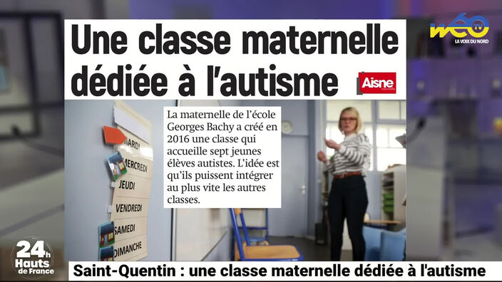 Saint-Quentin : une classe maternelle dédiée à l’autisme