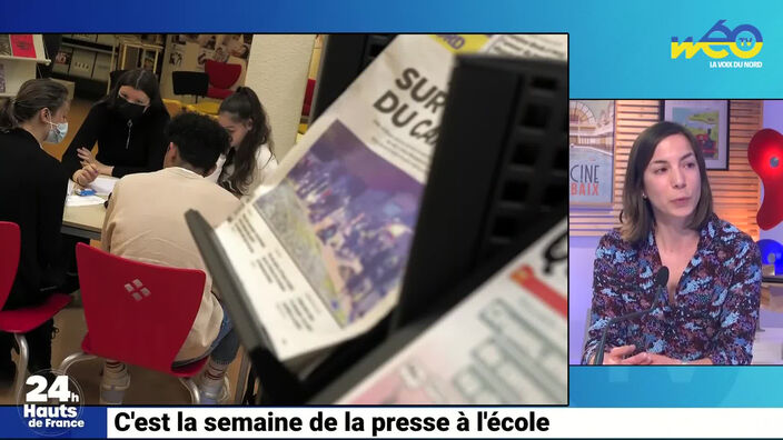 C’est la semaine de la presse à l’école !