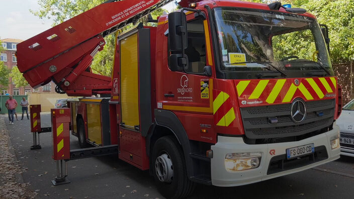 Lille : un parachutiste atterrit dans un arbre 