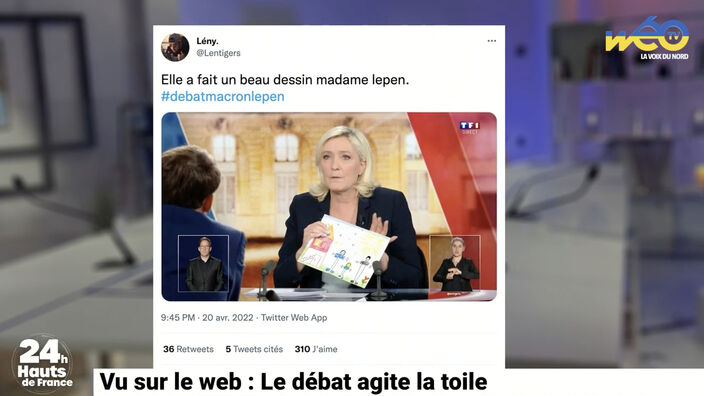 Vu sur le web : le débat présidentiel agite la toile