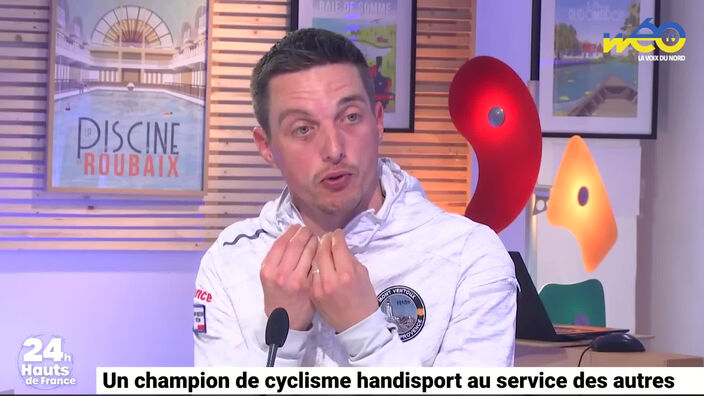 Notre invité : Jérôme Lambert, coureur cycliste handisport 