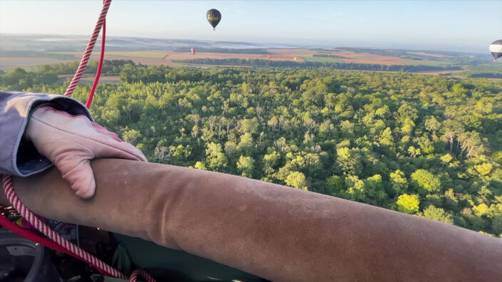 Montgolfiade Jules Verne : La Somme vu d'en haut