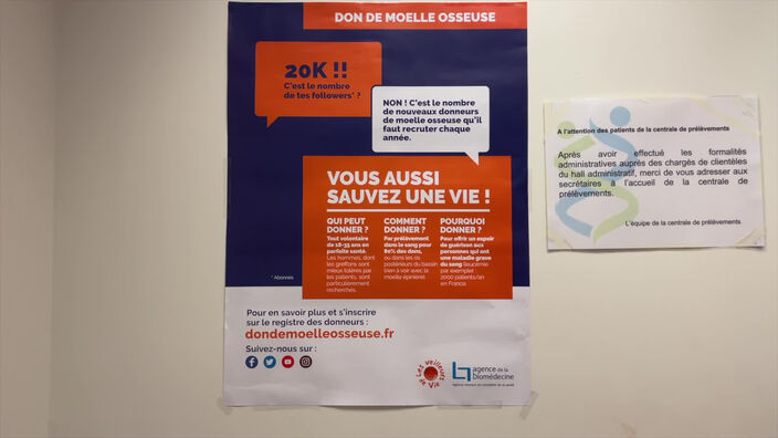 Campagne de don de moelle osseuse