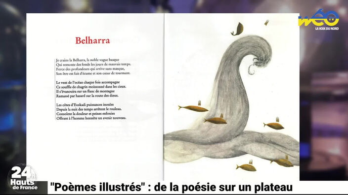 « Poèmes illustrés » : de la poésie sur un plateau