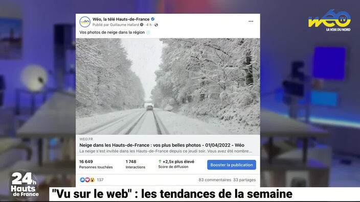 Vu sur le web : de la neige et des poissons d’avril ce vendredi !