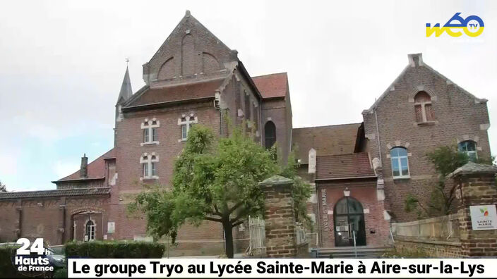 Aire-sur-la-Lys : le groupe Tryo au lycée Sainte-Marie