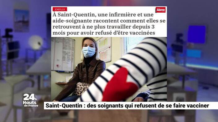 Saint-Quentin : des soignants refusent de se faire vacciner