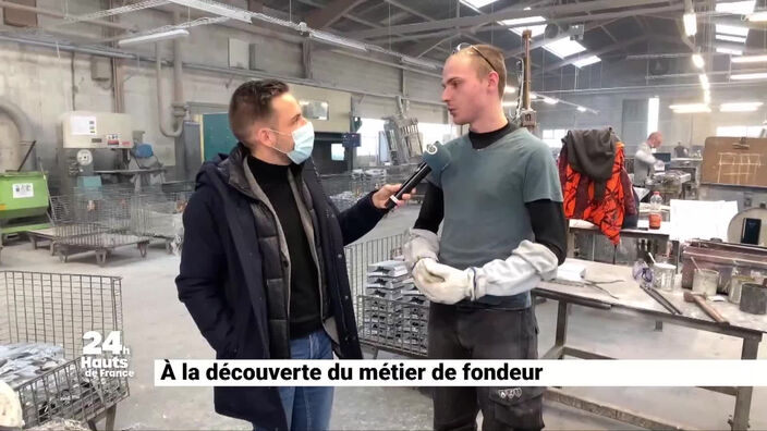 A la découverte du métier de fondeur