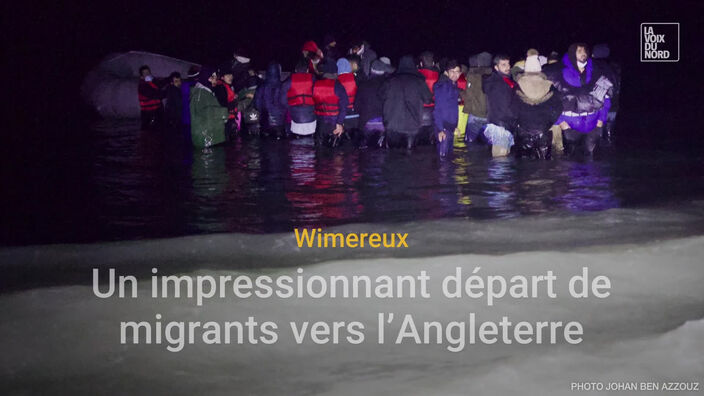 Deux impressionants départs de migrants vers l'Angleterre ce jeudi