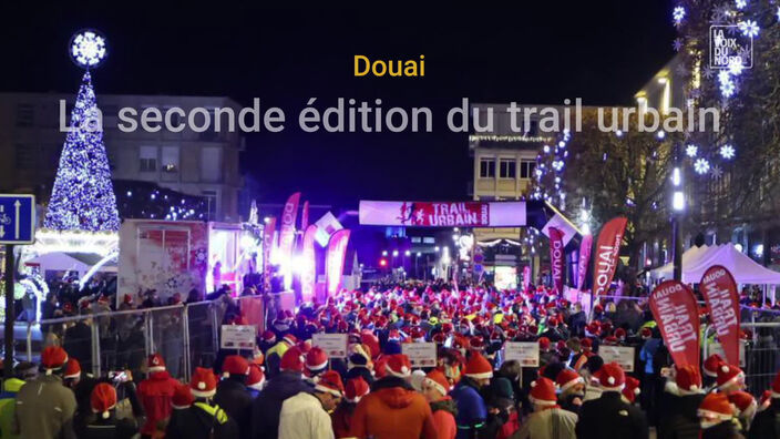 La seconde édition du trail urbain  à Douai