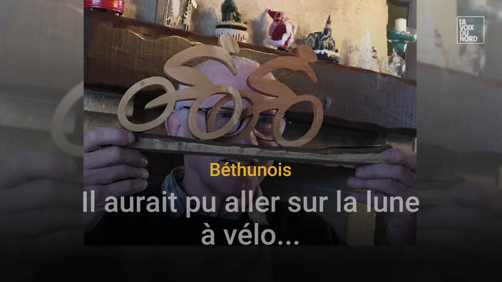 Près de Béthune, ce retraité aurait pu aller sur la lune à vélo