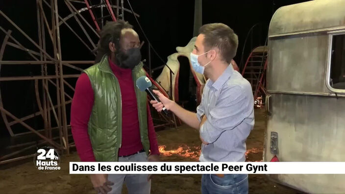 Dans les coulisses du spectacle de Peer Gynt