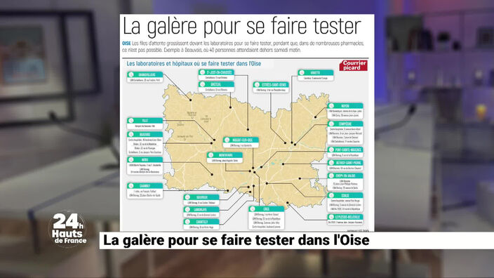 La galère pour se faire tester dans l’Oise