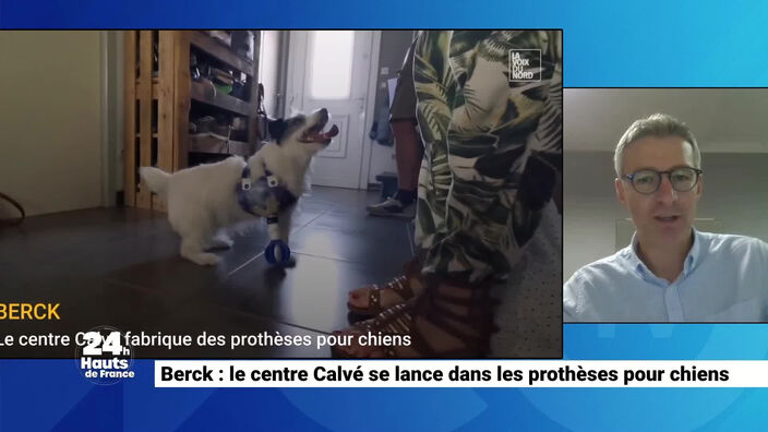  Berck : le centre Calvé se lance dans la fabrication de prothèses pour chien