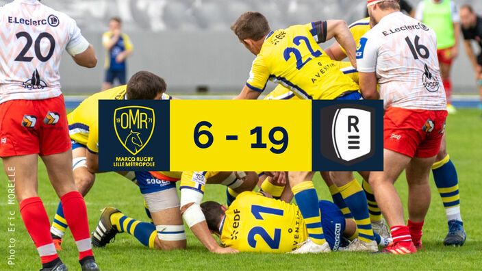 Rugby : le replay de la rencontre entre l'OMR et Rennes (6-19)