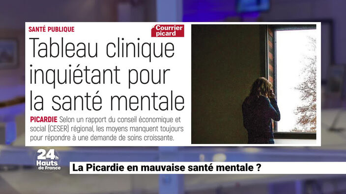 La Picardie en mauvaise santé mentale ?