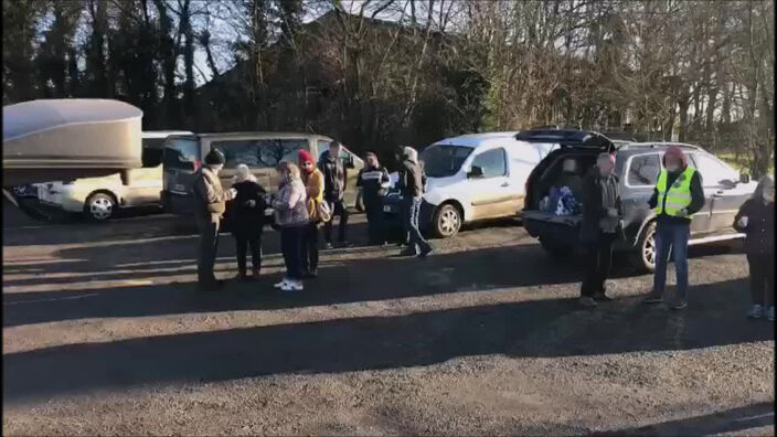 Le convoi des libertés de passage à Abbeville