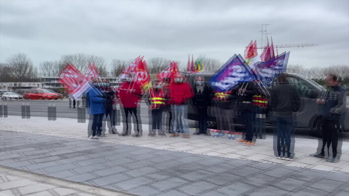 Manifestation à Calais