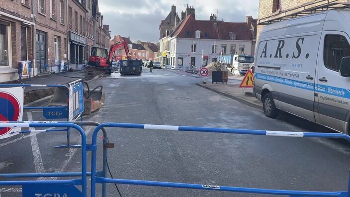 Fuite de gaz à Bergues : le périmètre est bouclé