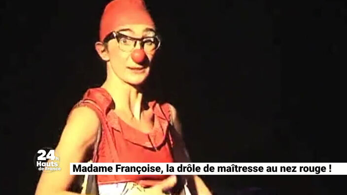 Madame Françoise, la drôle de maîtresse au nez rouge