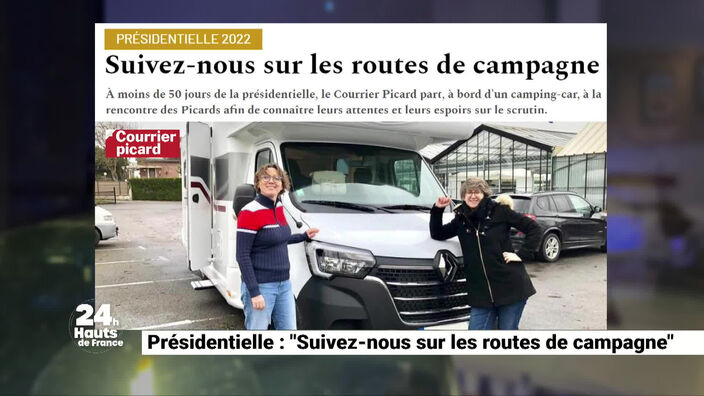 « Suivez-nous sur les routes de campagne »