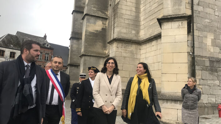 La ministre de la Culture à Avesnes-sur-Helpe et à Gommegnies