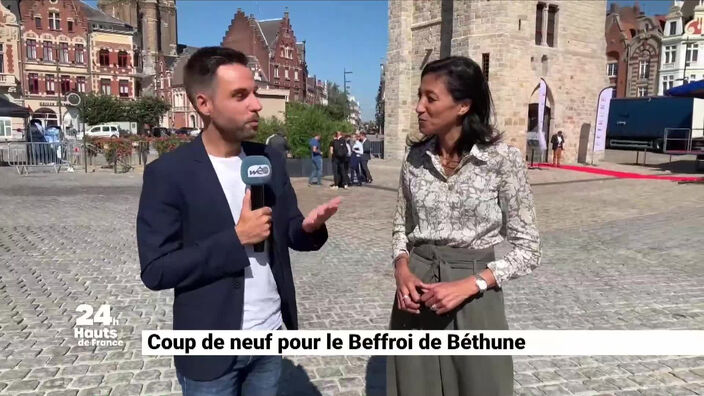 Béthune inaugure son nouveau beffroi