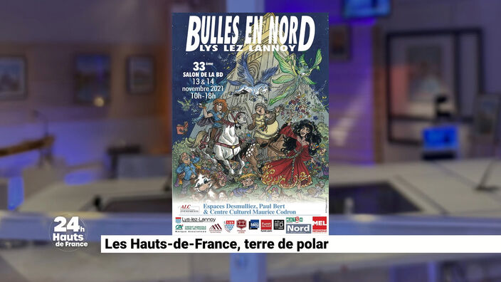 Bulles en Nord, le salon de la bande dessinée et les polars en Hauts-de-France