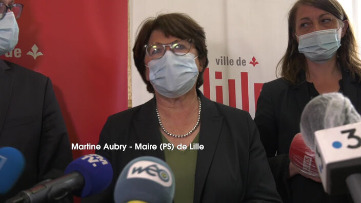 Lille : Martine Aubry présente son plan "terrasses"