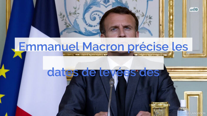 Déplacements, lieux de rassemblement, terrasses... Macron précise le calendrier