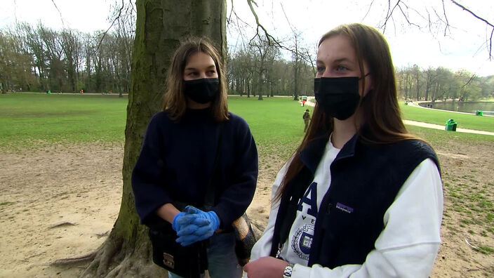 Une Bruxelloise présente au Bois de la Cambre témoigne