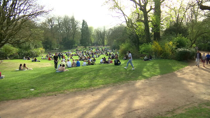 Le Jardin Vauban à Lille évacué