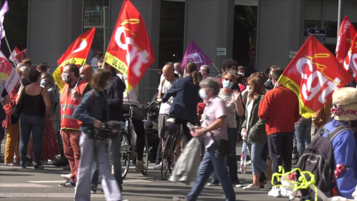 Manifestations à Calais, Amiens et Lille