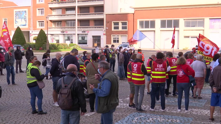 Faible mobilisation à Calais