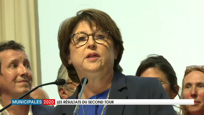 Municipales 2020 : le discours de Martine Aubry réélue à Lille