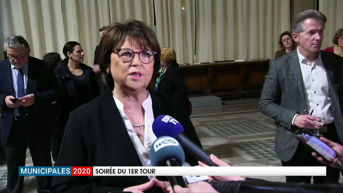 Municipales 2020 : Martine Aubry, candidate en-tête au premier tour, à Lille (59)