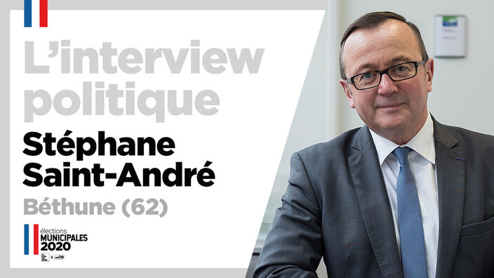 Municipales 2020 : Stéphane Saint-André, tête de liste « Béthune, décidons notre avenir »