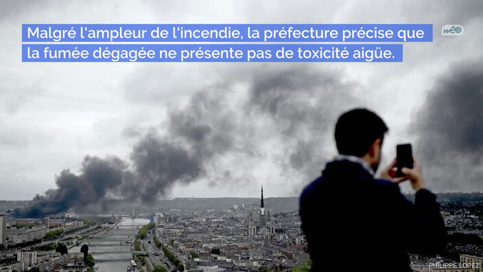 L'incendie à Rouen est éteint, quelles conséquences ?